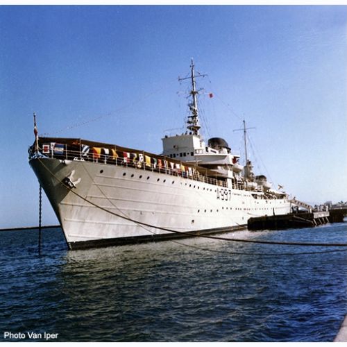 Le Kamina en escale au Mexique Vera Cruz