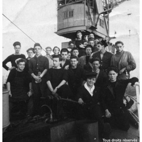 Equipage du Bootsman Jonsen en 1949