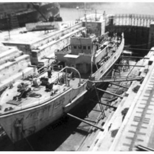 MMS 1020 en cale sèche