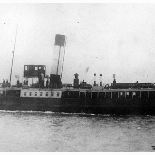 H.M.S. Daffodil, lancé le 20 avril 1906. Prend part au raid de Zeebrugge le 23 avril 1918.