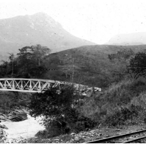 Pont de Loa Pozo (diap. sur verre coll. J-L Gabriel)
