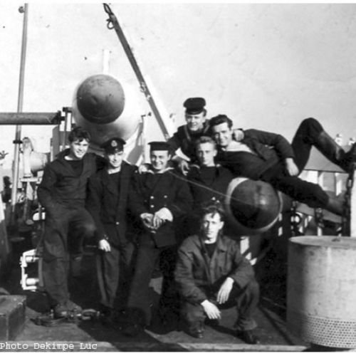 Matelot à bord du M900 Adrien de Gerlache